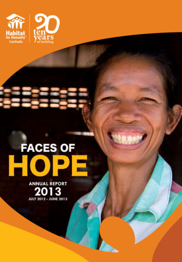 HFH Cambodia Annual Report 2012 – 2013